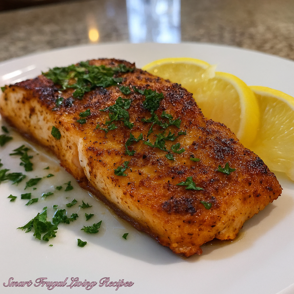 Texas Roadhouse Style Baked Salmon