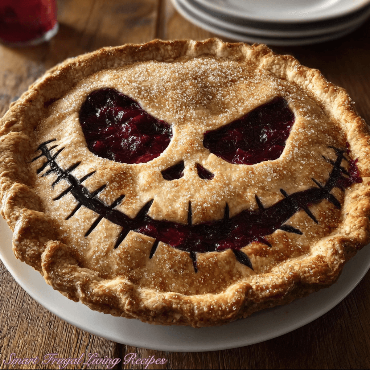 Jack Skellington Halloween Pie