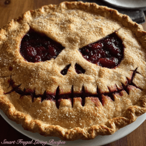 Read more about the article Jack Skellington Halloween Pie – Spooky Berry Dessert