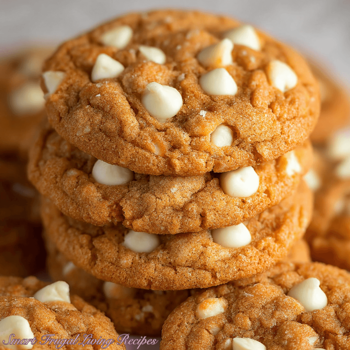 Pumpkin White Chocolate Chip Cookies