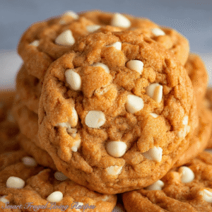 Read more about the article Pumpkin White Chocolate Chip Cookies