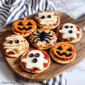 Read more about the article Easy Mini Halloween Pizzas – Fun Spooky Snack