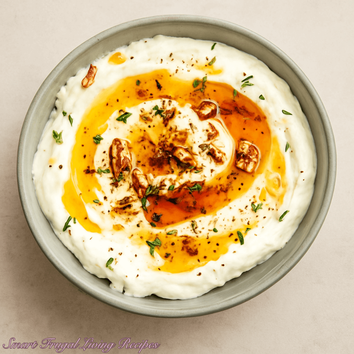 Spicy Ricotta Dip with Hot Honey