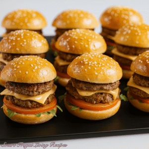 Read more about the article Mini Big Mac Cheeseburgers – Easy Party Sliders