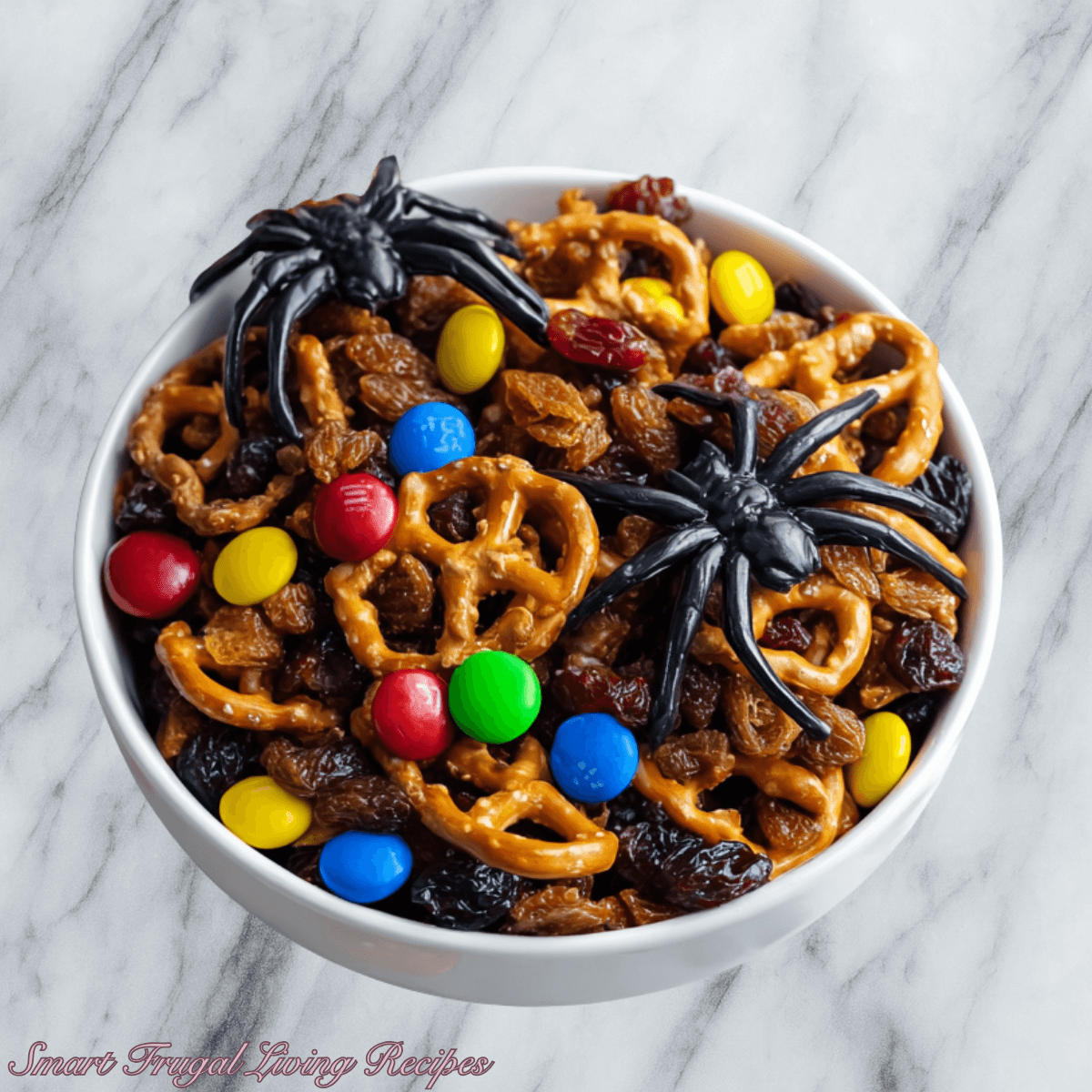 Spiderweb Trail Mix Recipe