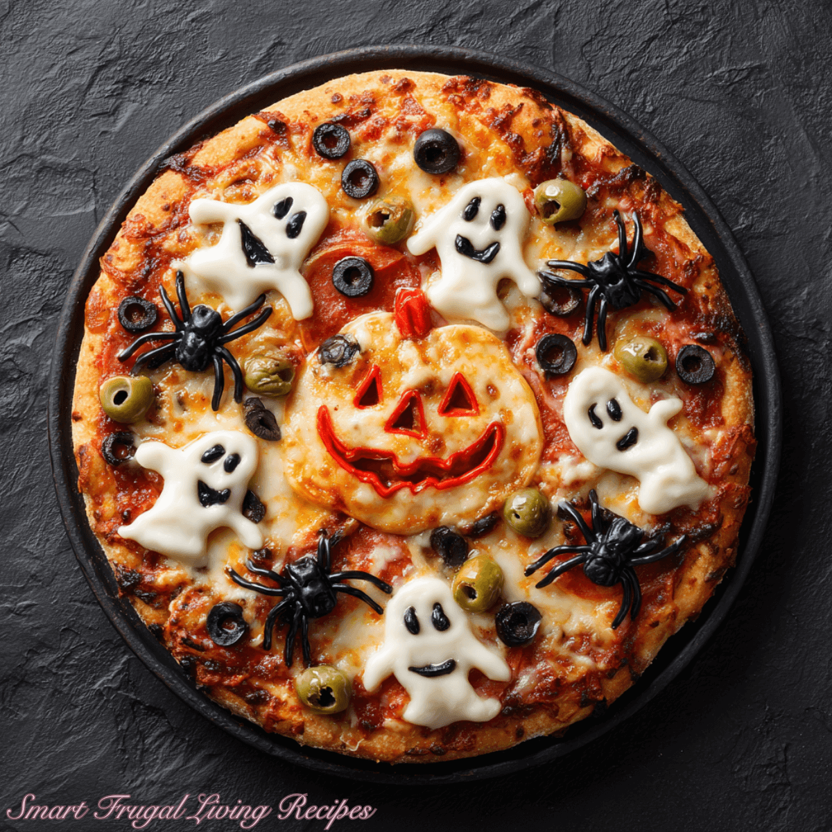 Spooky Haunted Pizza