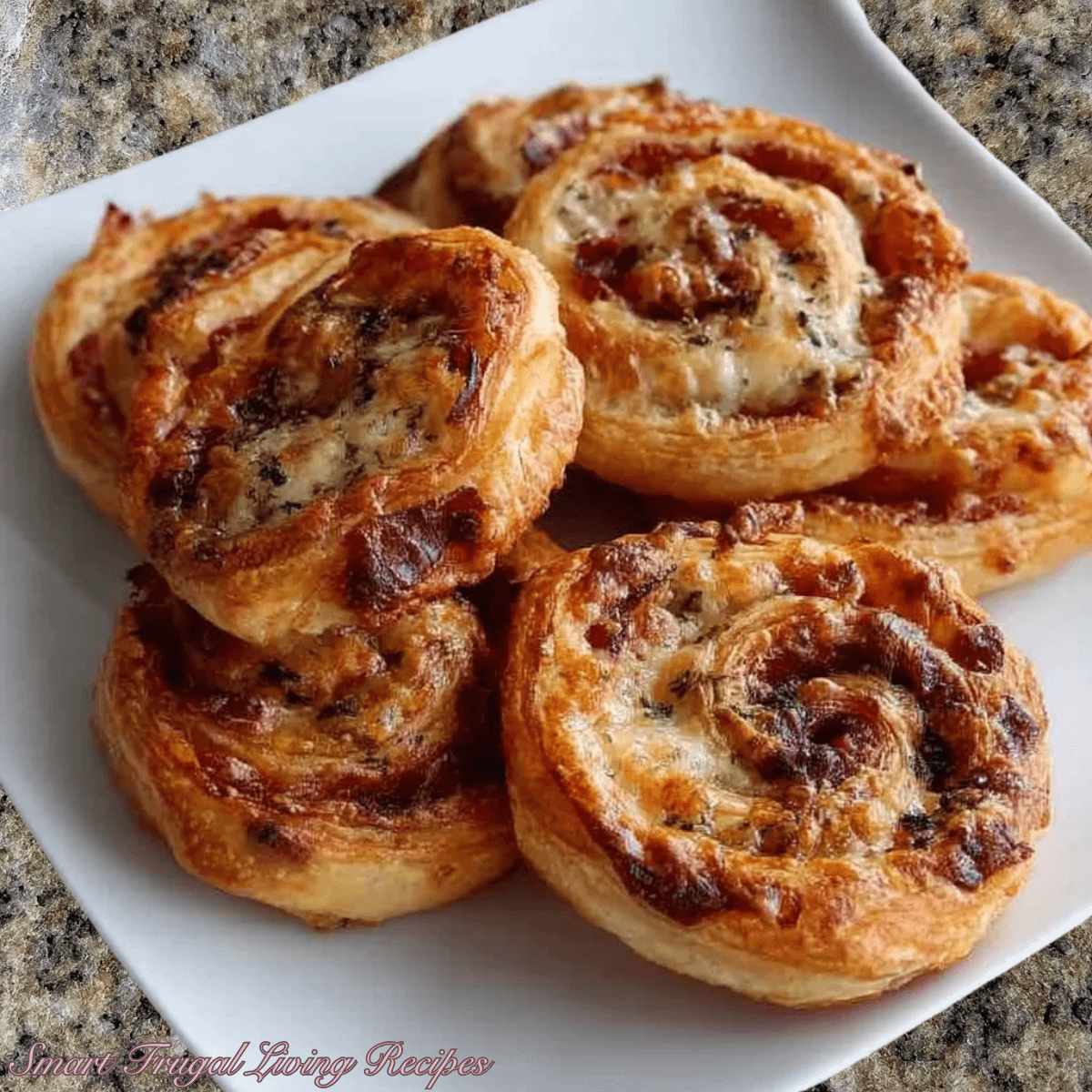 You are currently viewing Bacon & Cheese Puff Pastry Pinwheels Recipe