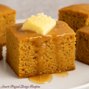 Read more about the article Pumpkin Cornbread with Cinnamon Honey Butter