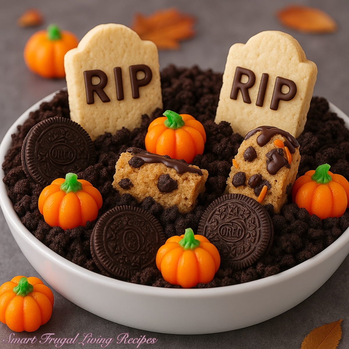 You are currently viewing Graveyard Chocolate Cheesecake Dip – Easy Halloween Dessert
