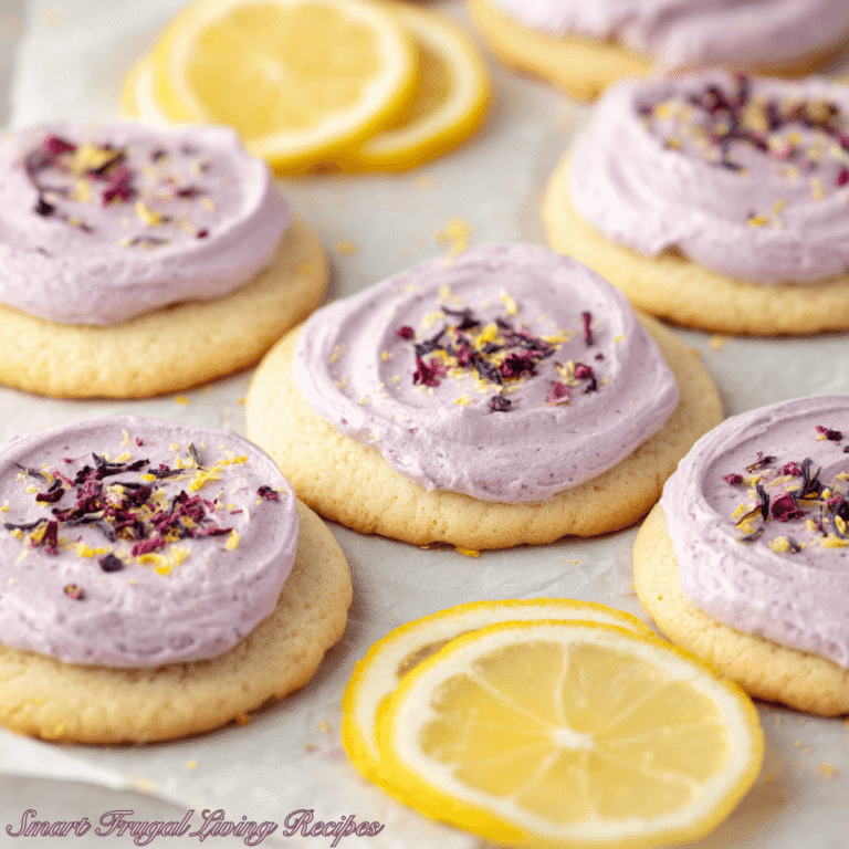 Soft Lemon Blueberry Cookies