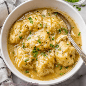 Read more about the article Crockpot Chicken and Dumplings – Creamy, Cozy, and Effortless