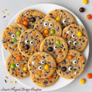 Read more about the article Halloween Chocolate Chip Cookies – Spooky Sprinkle Treats