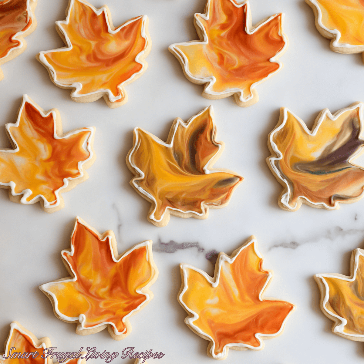 Fall Leaf Sugar Cookies