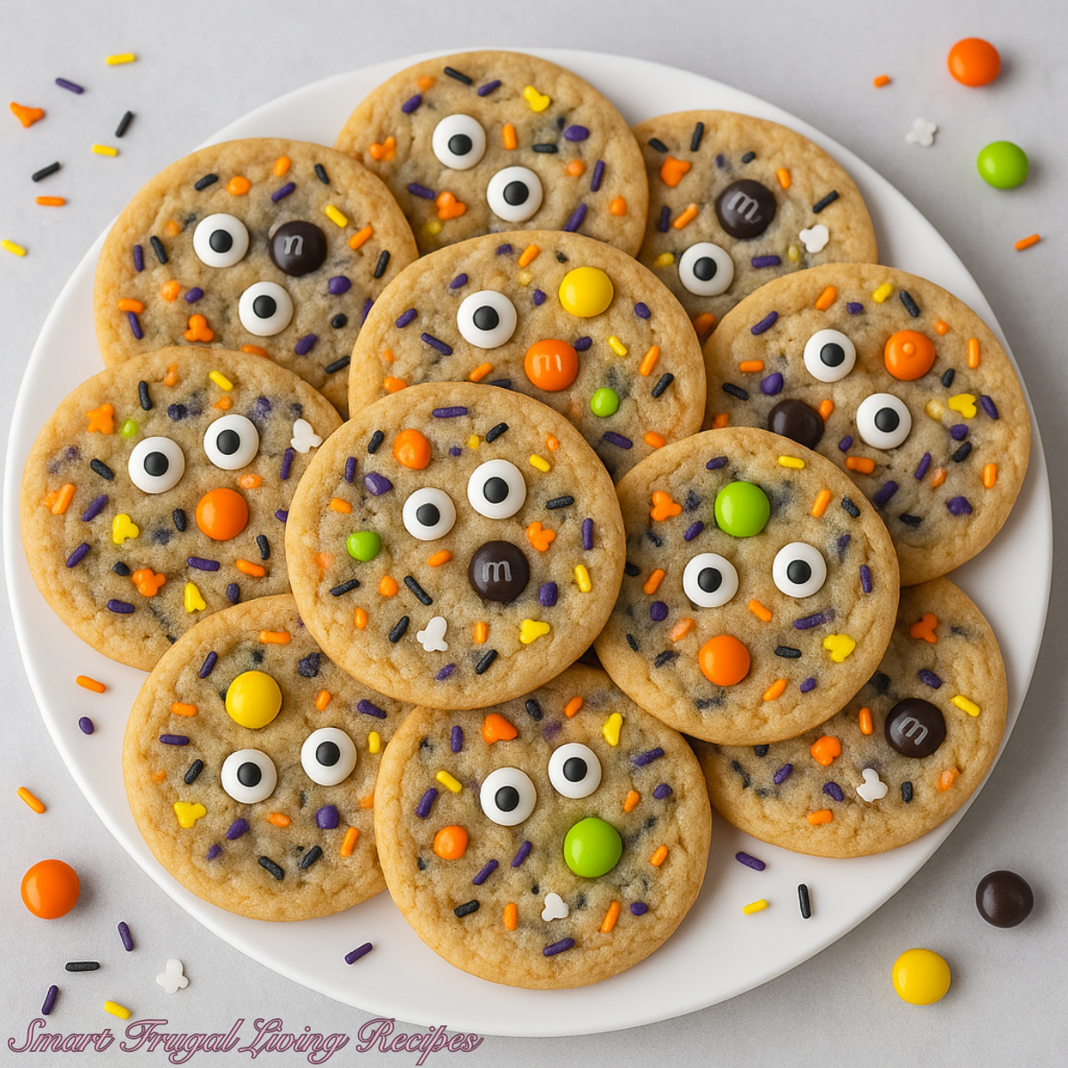 Halloween Chocolate Chip Cookies