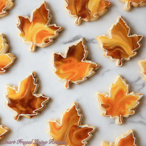 Read more about the article Fall Leaf Sugar Cookies – Buttery, Festive, and Beautifully Decorated