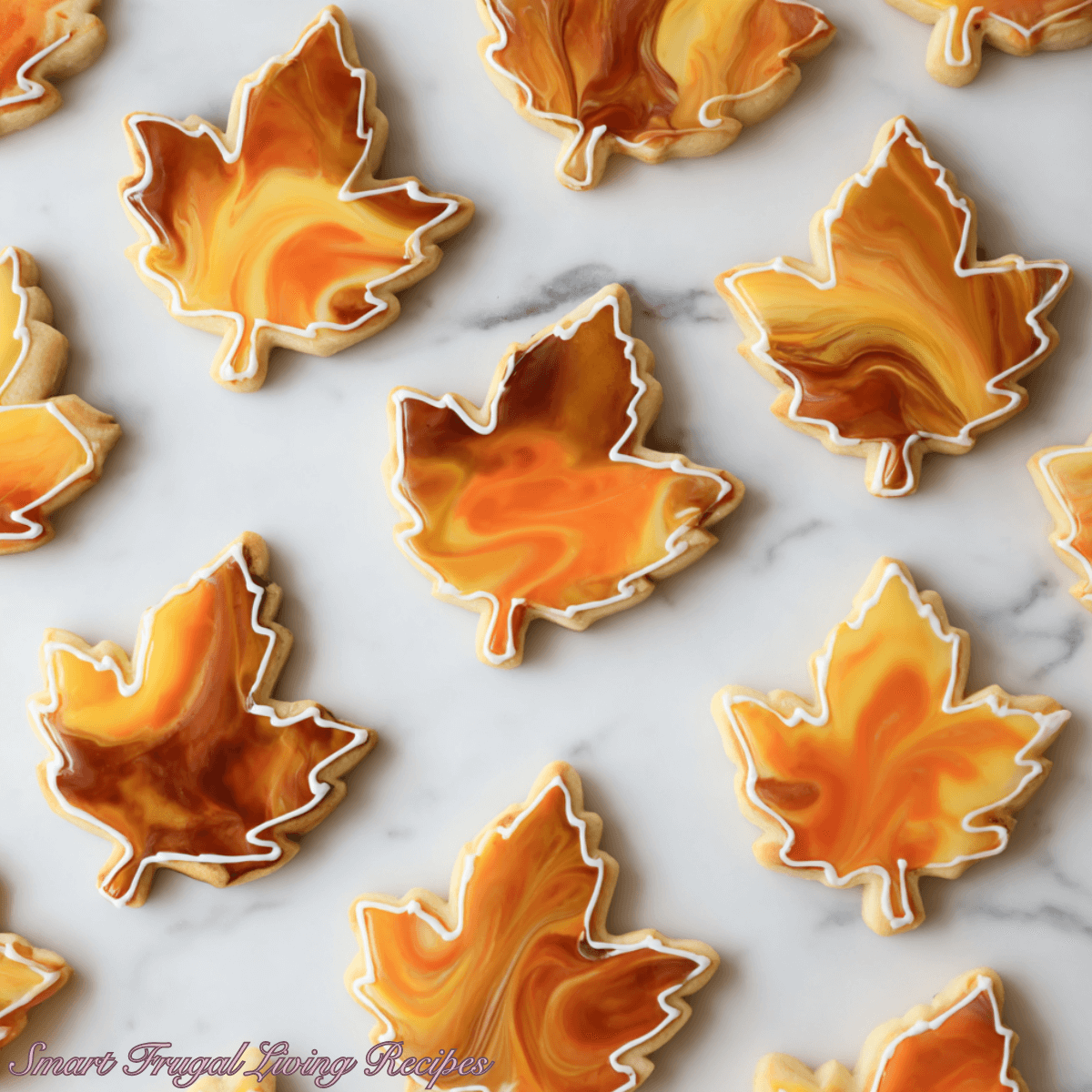 You are currently viewing Fall Leaf Sugar Cookies – Buttery, Festive, and Beautifully Decorated