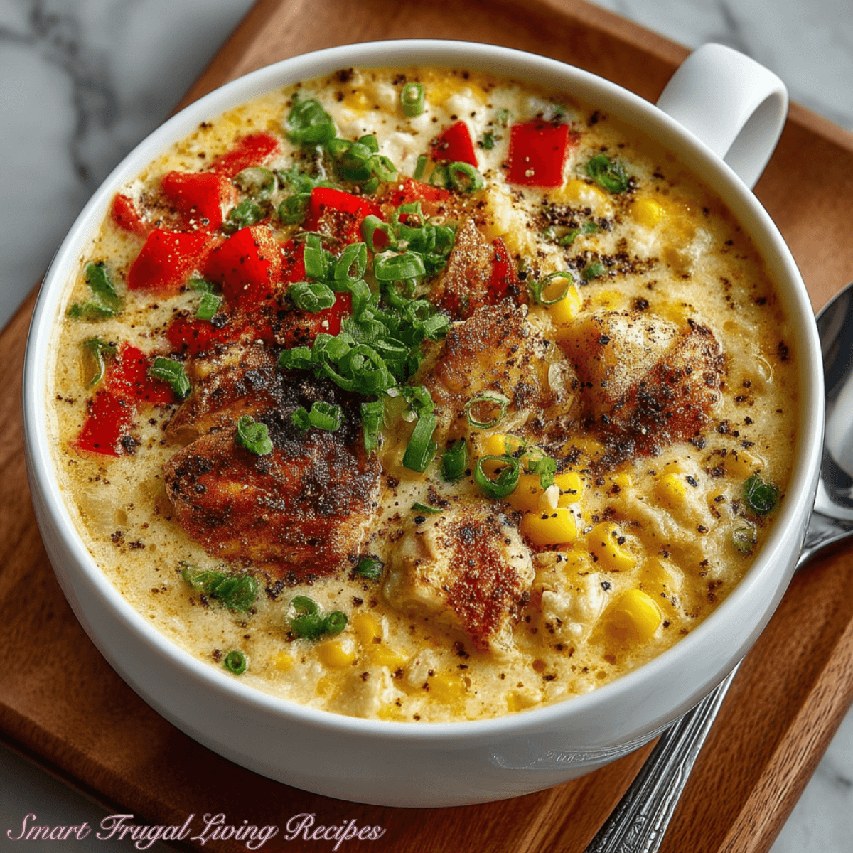 Crockpot Chicken Corn Chowder