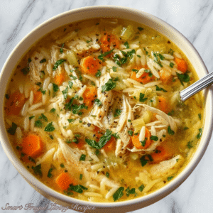 Read more about the article Lemon Chicken Orzo Soup