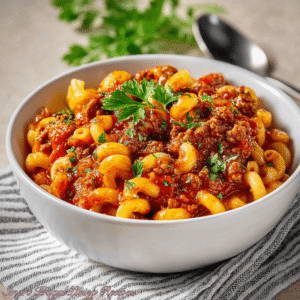 Read more about the article Crock Pot American Goulash – Easy Slow Cooker Pasta Recipe
