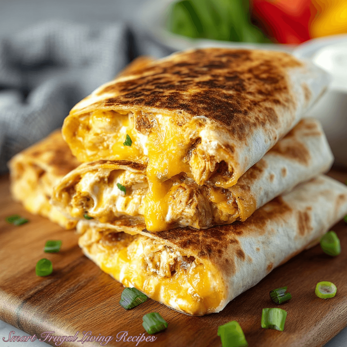 You are currently viewing Crispy Chicken & Cheese Burritos Recipe
