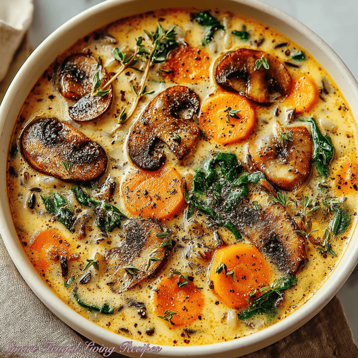 Autumn Wild Rice Soup