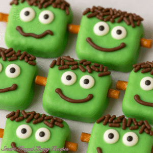 Read more about the article Frankenstein Halloween Pretzels – Easy Spooky Treat