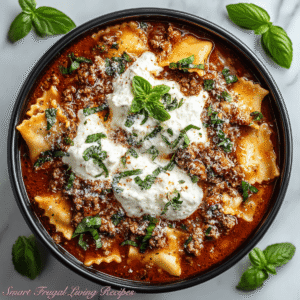 Read more about the article Crockpot Lasagna Soup – Easy Slow Cooker Comfort Food